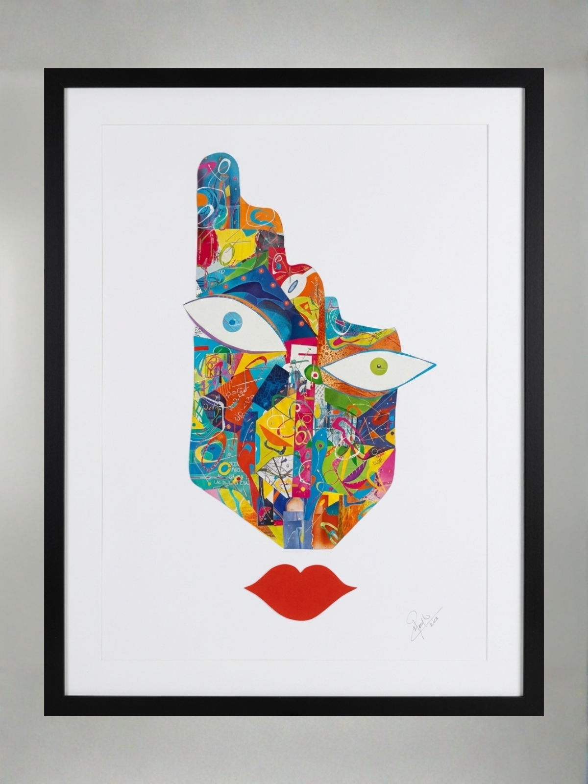 Máscara Abstracta #3
